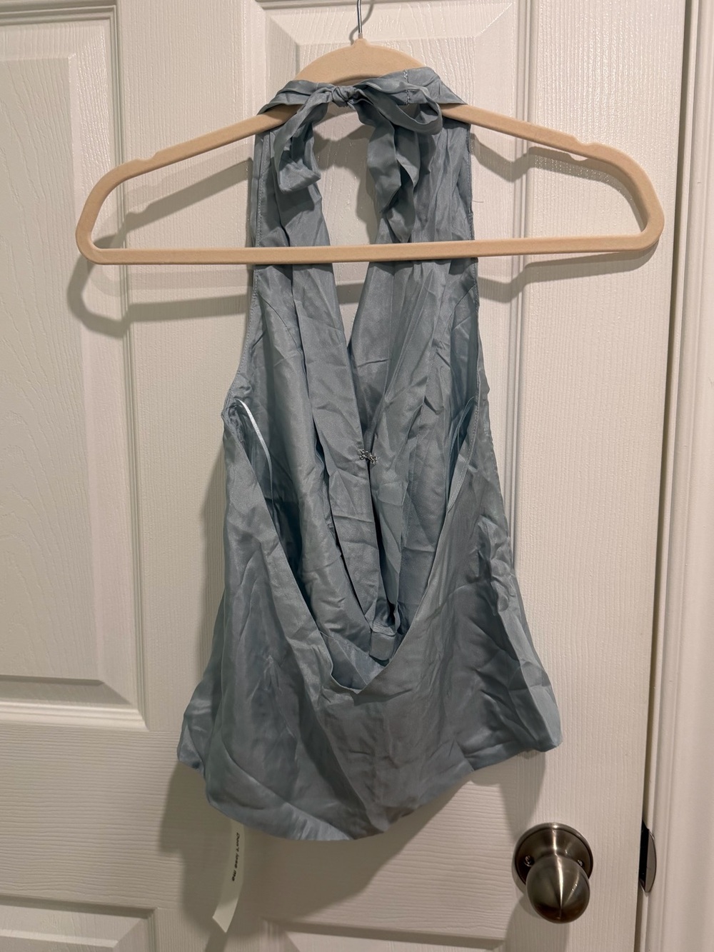 Reformation Holt Top Halter Tank Silk Size Small - Picture 4 of 7